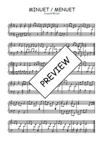 Menuet en ut - 